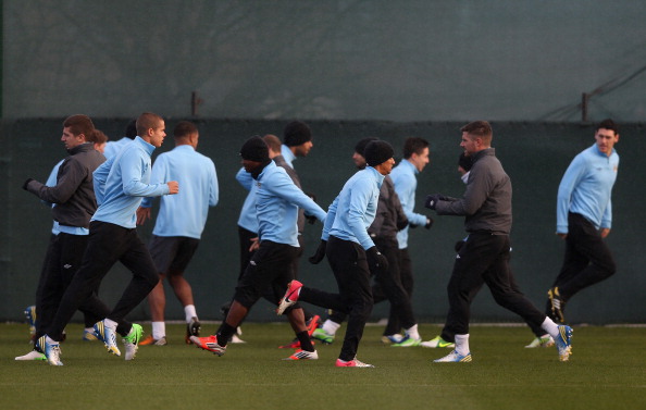 Manchester City Training