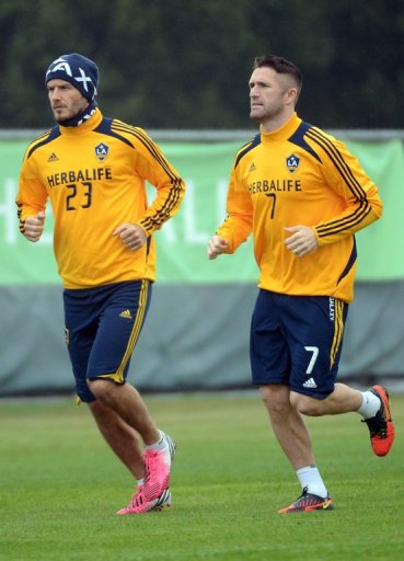 David Beckham and Robbie Keane are two of the biggest stars in the MLS David Beckham and Robbie Keane are two of the biggest stars in the MLS
