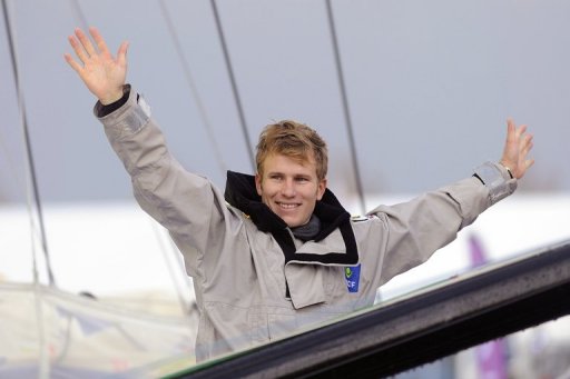 Vendee Globe skipper Francois Gabart Vendee Globe skipper Francois Gabart