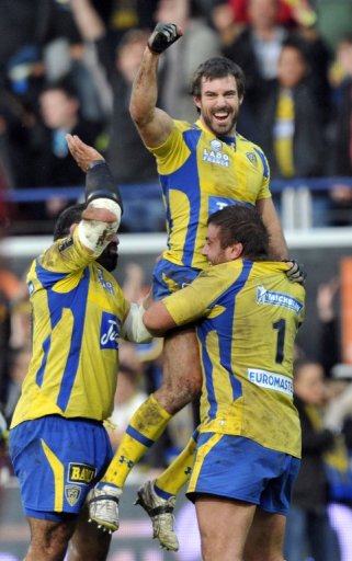 Clermont's win over Toulon left them just two points adrift of Top 14 leaders, Toulon Clermont's win over Toulon left them just two points adrift of Top 14 leaders, Toulon