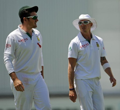 Steyn's four-wicket haul helped decimate the Australian first innings Steyn's four-wicket haul helped decimate the Australian first innings