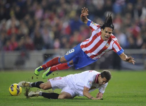 Atletico’s fine start to the campaign is partly due to the form of Radamel Falcao Atletico’s fine start to the campaign is partly due to the form of Radamel Falcao
