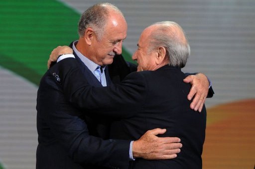 FIFA president Sepp Blatter (right) lauded Brazil for its efforts on readying its infrastructure FIFA president Sepp Blatter (right) lauded Brazil for its efforts on readying its infrastructure