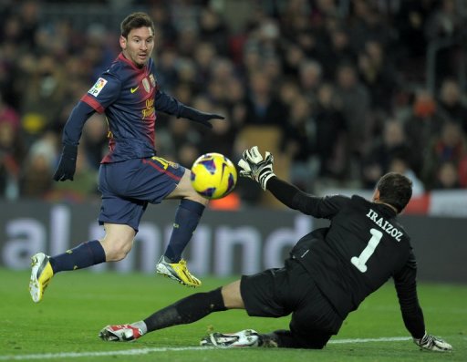 Lionel Messi is now just one goal off Mueller's record of 85 goals in a calendar year Lionel Messi is now just one goal off Mueller's record of 85 goals in a calendar year