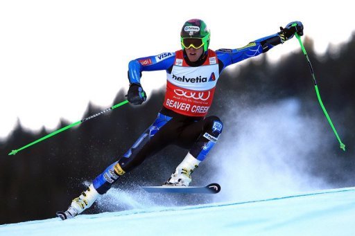 Ted Ligety skis the first run of the men's Giant Slalom at the Audi FIS World Cup in Beaver Creek, Colorado Ted Ligety skis the first run of the men's Giant Slalom at the Audi FIS World Cup in Beaver Creek, Colorado