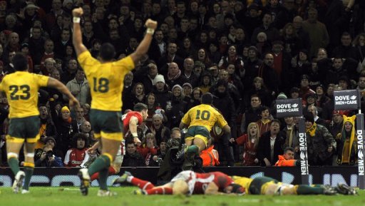 A try by playmaker Kurtley Beale with just seconds remaining condemned Wales to a dramatic 14-12 defeat A try by playmaker Kurtley Beale with just seconds remaining condemned Wales to a dramatic 14-12 defeat