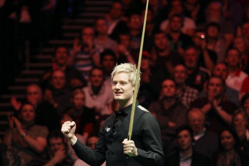 Australia's 2010 world snooker champion Neil Robertson, pictured in January 2012 Australia's 2010 world snooker champion Neil Robertson, pictured in January 2012
