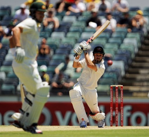 Watson returned from a calf injury in the third Test against South Africa Watson returned from a calf injury in the third Test against South Africa