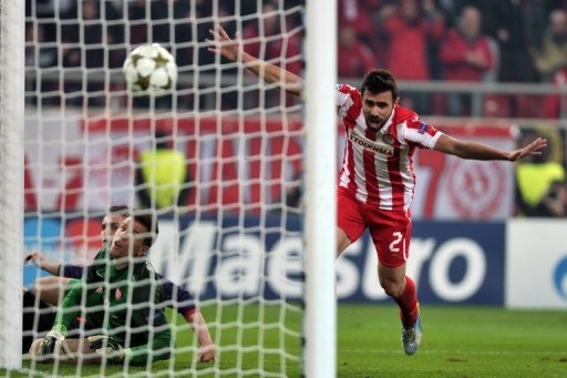 Arsenal let slip a 1-0 lead to lose 2-1 away at Olympiakos Arsenal let slip a 1-0 lead to lose 2-1 away at Olympiakos