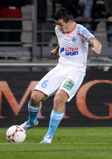 Barton has picked up just two yellow cards in eight matches for Marseille Barton has picked up just two yellow cards in eight matches for Marseille