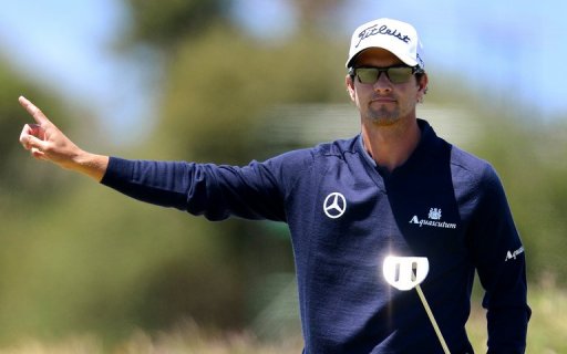 Adam Scott beat Ian Poulter by 4 shots in Melbourne last month to win the Australian Masters for the first time Adam Scott beat Ian Poulter by 4 shots in Melbourne last month to win the Australian Masters for the first time