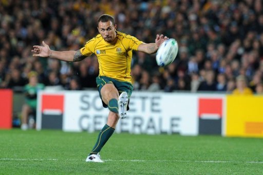 Quade Cooper has re-signed with the Wallabies through to the end of 2014 Quade Cooper has re-signed with the Wallabies through to the end of 2014