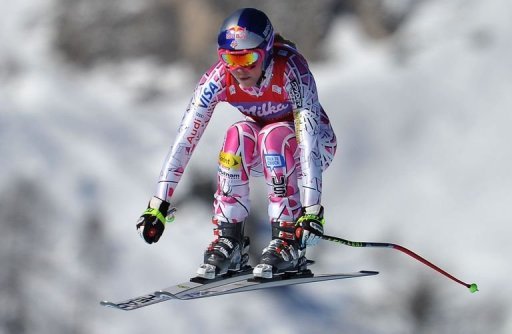Vonn's win come just a week after she swept the board at Lake Louise, Canada winning two downhills and a super-G Vonn's win come just a week after she swept the board at Lake Louise, Canada winning two downhills and a super-G
