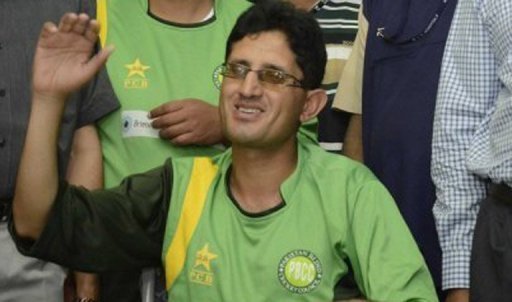 Captain of the Pakistan blind cricket team Zeeshan Abbasi Captain of the Pakistan blind cricket team Zeeshan Abbasi