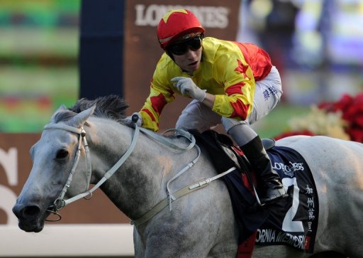 The home-team horse was ridden by Matthew Chadwick who also steered him to a win last year. The home-team horse was ridden by Matthew Chadwick who also steered him to a win last year.