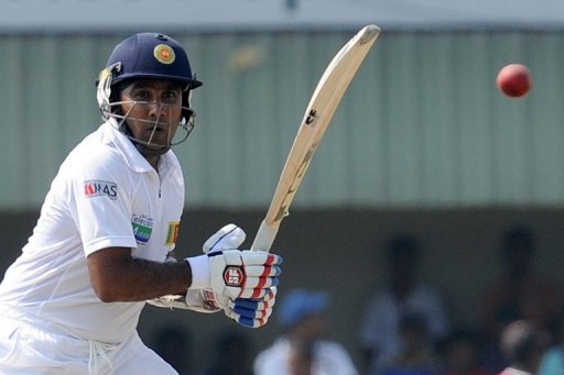 Mahela Jayawardene plays a shot during the opening Test against New Zealand on November 18, 2012 in Sri Lanka Mahela Jayawardene plays a shot during the opening Test against New Zealand on November 18, 2012 in Sri Lanka
