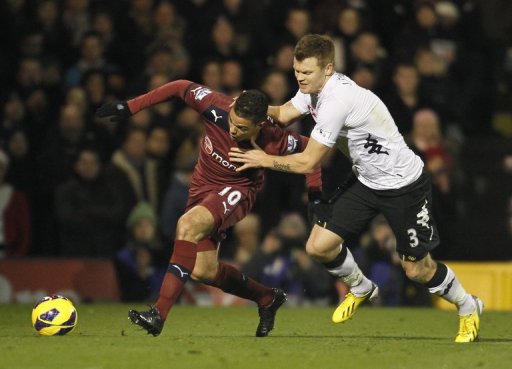 Newcastle United's French midfielder Hatem Ben Arfa (left) at Craven Cottage stadium in London on December 10, 2012. Newcastle United's French midfielder Hatem Ben Arfa (left) at Craven Cottage stadium in London on December 10, 2012.
