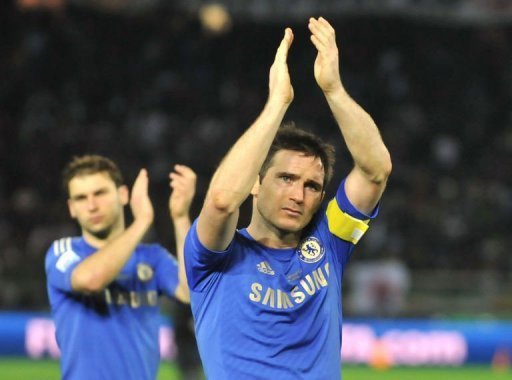Frank Lampard applauds Chelsea fans in Yokohama, Japan after his side lost the Club World Cup final on December 16, 2012 Frank Lampard applauds Chelsea fans in Yokohama, Japan after his side lost the Club World Cup final on December 16, 2012