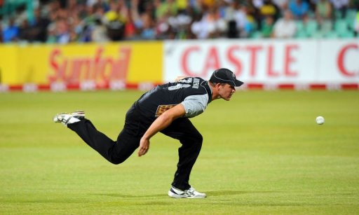 New Zealand cricketer Corey Anderson is seen December 21, 2012 New Zealand cricketer Corey Anderson is seen December 21, 2012