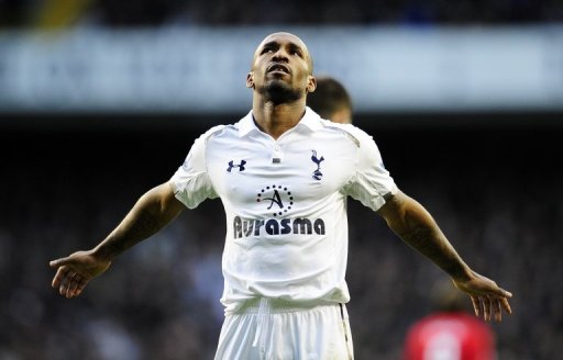 Tottenham's Jermain Defoe reacts after missing a chance on goal during their match against Swansea, on December 16, 2012 Tottenham's Jermain Defoe reacts after missing a chance on goal during their match against Swansea, on December 16, 2012