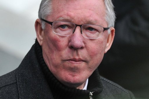 Manchester United manager Alex Ferguson at his side's Premier League match against City on December 9, 2012 Manchester United manager Alex Ferguson at his side's Premier League match against City on December 9, 2012