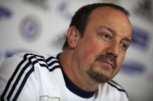 Chelsea interim manager Rafael Benitez at a press conference in Surrey, south of London, on December 18, 2012 Chelsea interim manager Rafael Benitez at a press conference in Surrey, south of London, on December 18, 2012
