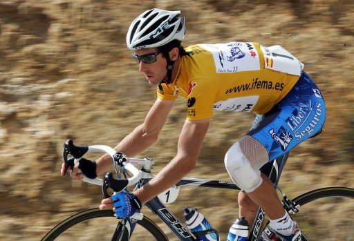 Spain's Roberto Heras rides during the 19th stage of the Tour of Spain on 16 September 2005 Spain's Roberto Heras rides during the 19th stage of the Tour of Spain on 16 September 2005