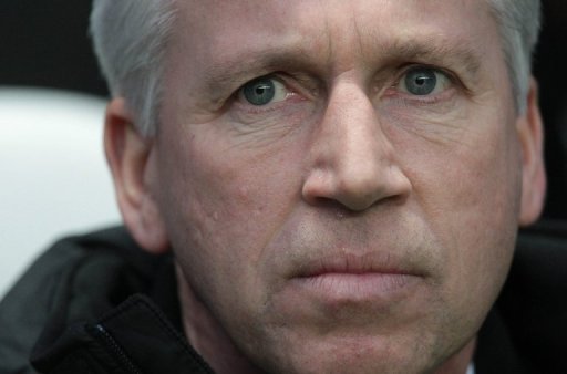 Newcastle United manager Alan Pardew looks on before a match against QPR at St James' Park on December 22, 2012 Newcastle United manager Alan Pardew looks on before a match against QPR at St James' Park on December 22, 2012