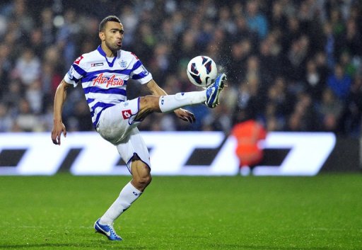 Queens Park Rangers' defender Jose Bosingwa clears the ball in London on October 21, 2012 Queens Park Rangers' defender Jose Bosingwa clears the ball in London on October 21, 2012