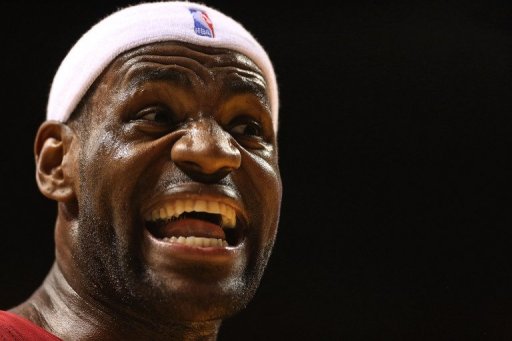 LeBron James of the Miami Heat shouts at the referee during the game against Oklahoma City Thunder on December 25, 2012 LeBron James of the Miami Heat shouts at the referee during the game against Oklahoma City Thunder on December 25, 2012