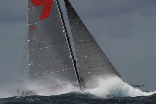 Supermaxi Wild Oats XI enters open water after sailing out of Sydney Harbour on December 26, 2012 Supermaxi Wild Oats XI enters open water after sailing out of Sydney Harbour on December 26, 2012