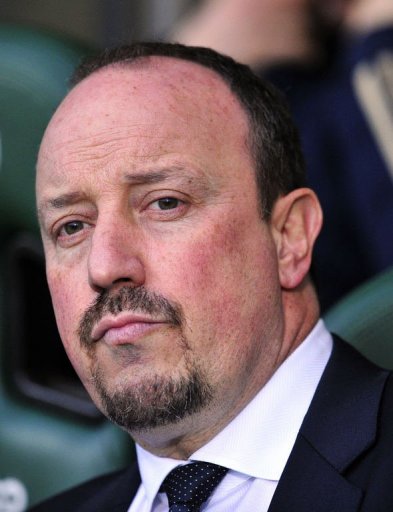Chelsea interim manager Rafael Benitez takes his seat at Carrow Road stadium in Norwich on December 26, 2012 Chelsea interim manager Rafael Benitez takes his seat at Carrow Road stadium in Norwich on December 26, 2012