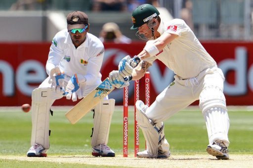 Michael Clarke cuts a ball on the way to scoring his century on the second day of the second Test on December 27, 2012 Michael Clarke cuts a ball on the way to scoring his century on the second day of the second Test on December 27, 2012