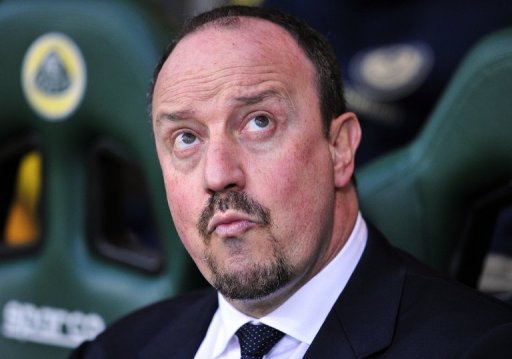 Rafael Benitez, pictured before Chelsea vs Norwich City match at Carrow Road stadium in Norwich, on December 26, 2012 Rafael Benitez, pictured before Chelsea vs Norwich City match at Carrow Road stadium in Norwich, on December 26, 2012