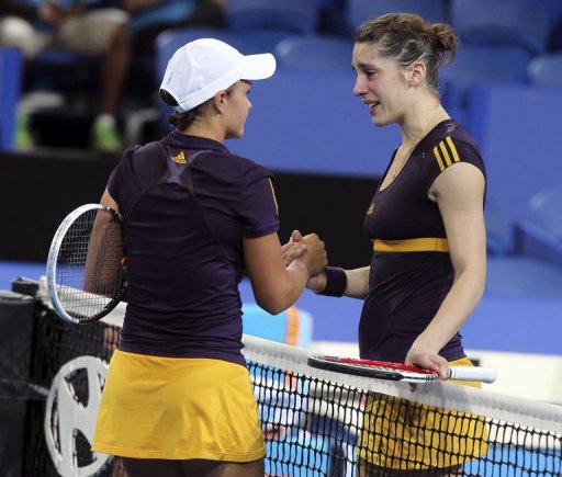 Andrea Petkovic's hopes of playing at the Australian Open were dashed after suffering a knee injury on December 29, 2012 Andrea Petkovic's hopes of playing at the Australian Open were dashed after suffering a knee injury on December 29, 2012
