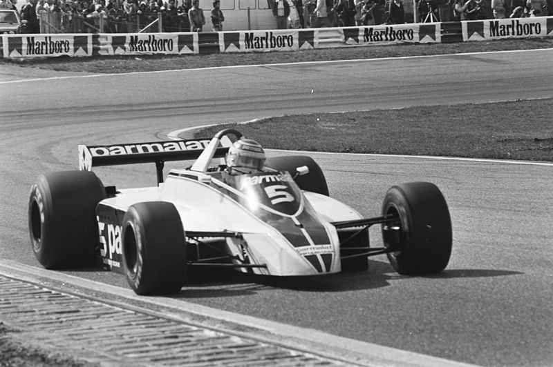 Photo F1 Brabham BT50 Nelson Piquet – Grand Prix Zandvoort 1982