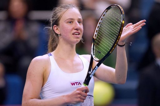 Germany's Mona Barthel celebrates after winning the Paris WTA tennis tournament final match on February 3, 2013 in Paris Germany's Mona Barthel celebrates after winning the Paris WTA tennis tournament final match on February 3, 2013 in Paris