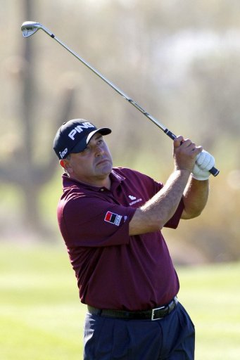 Angel Cabrera, seen in action during the Waste Management Phoenix Open at TPC Scottsdale, on February 1, 2013 Angel Cabrera, seen in action during the Waste Management Phoenix Open at TPC Scottsdale, on February 1, 2013