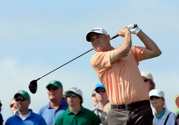 ORLANDO, FL - MARCH 22: Bill Haas plays a shot on the 3rd hole during the second round of the Arnold Palmer Invitational