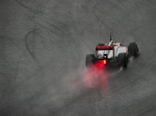 McLaren's Jenson Button on the fourth day of testing in Montmelo near Barcelona, Spain on February 22, 2013 McLaren's Jenson Button on the fourth day of testing in Montmelo near Barcelona, Spain on February 22, 2013