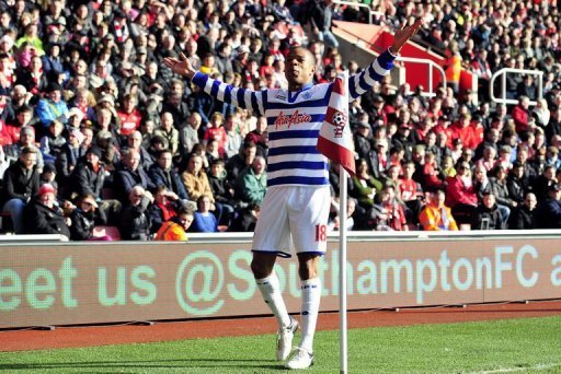 Queens Park Rangers' striker Loic Remy celebrates scoring a goal in Southampton, southern England, on March 2, 2013 Queens Park Rangers' striker Loic Remy celebrates scoring a goal in Southampton, southern England, on March 2, 2013