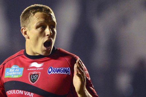 Toulon's fly-half Jonny Wilkinson on March 2, 2013, at the Mayol stadium, in the French southern city of Toulon Toulon's fly-half Jonny Wilkinson on March 2, 2013, at the Mayol stadium, in the French southern city of Toulon