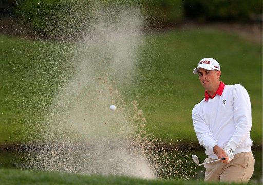 Michael Thompson plays out of the bunker on the 16th hole on March 2, 2013 in Palm Beach Gardens, Florida Michael Thompson plays out of the bunker on the 16th hole on March 2, 2013 in Palm Beach Gardens, Florida