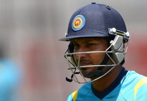 Former Sri Lanka skipper Kumar Sangakkara is pictured during a match in Melbourne on December 25, 2012 Former Sri Lanka skipper Kumar Sangakkara is pictured during a match in Melbourne on December 25, 2012