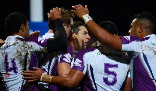 Melbourne Storm beat Leeds Rhinos on February 22, 2013 to win the World Club Challenge Melbourne Storm beat Leeds Rhinos on February 22, 2013 to win the World Club Challenge