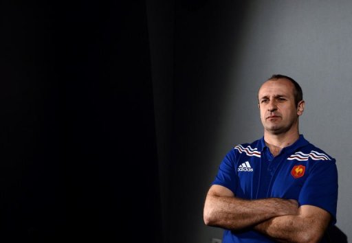 France's head coach Philippe Saint-Andre attends a press conference on March 7, 2013 in Marcoussis France's head coach Philippe Saint-Andre attends a press conference on March 7, 2013 in Marcoussis