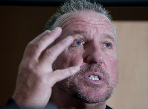 Sir Ian Botham is pictured in central London, on November 10, 2009 Sir Ian Botham is pictured in central London, on November 10, 2009
