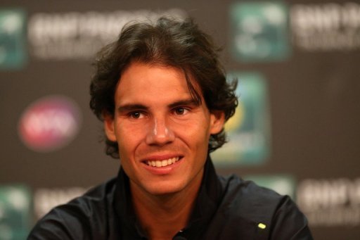 Rafael Nadal is pictured at a press conference on day two of the Indian Wells on March 7, 2013 Rafael Nadal is pictured at a press conference on day two of the Indian Wells on March 7, 2013