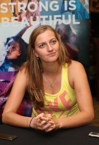 Petra Kvitova speaks to the media on day one of the Indian Wells Masters on March 6, 2013 in California Petra Kvitova speaks to the media on day one of the Indian Wells Masters on March 6, 2013 in California