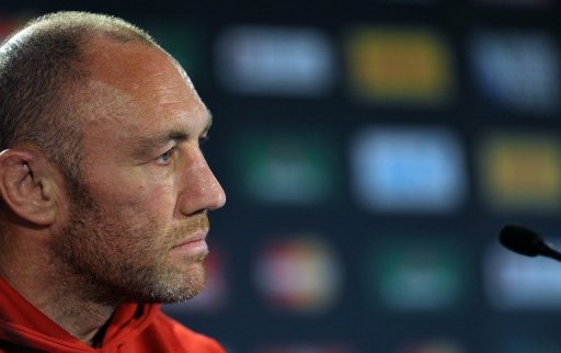 Wales' forwards coach Robin McBryde gives a press conference in Auckland on October 14, 2011 Wales' forwards coach Robin McBryde gives a press conference in Auckland on October 14, 2011